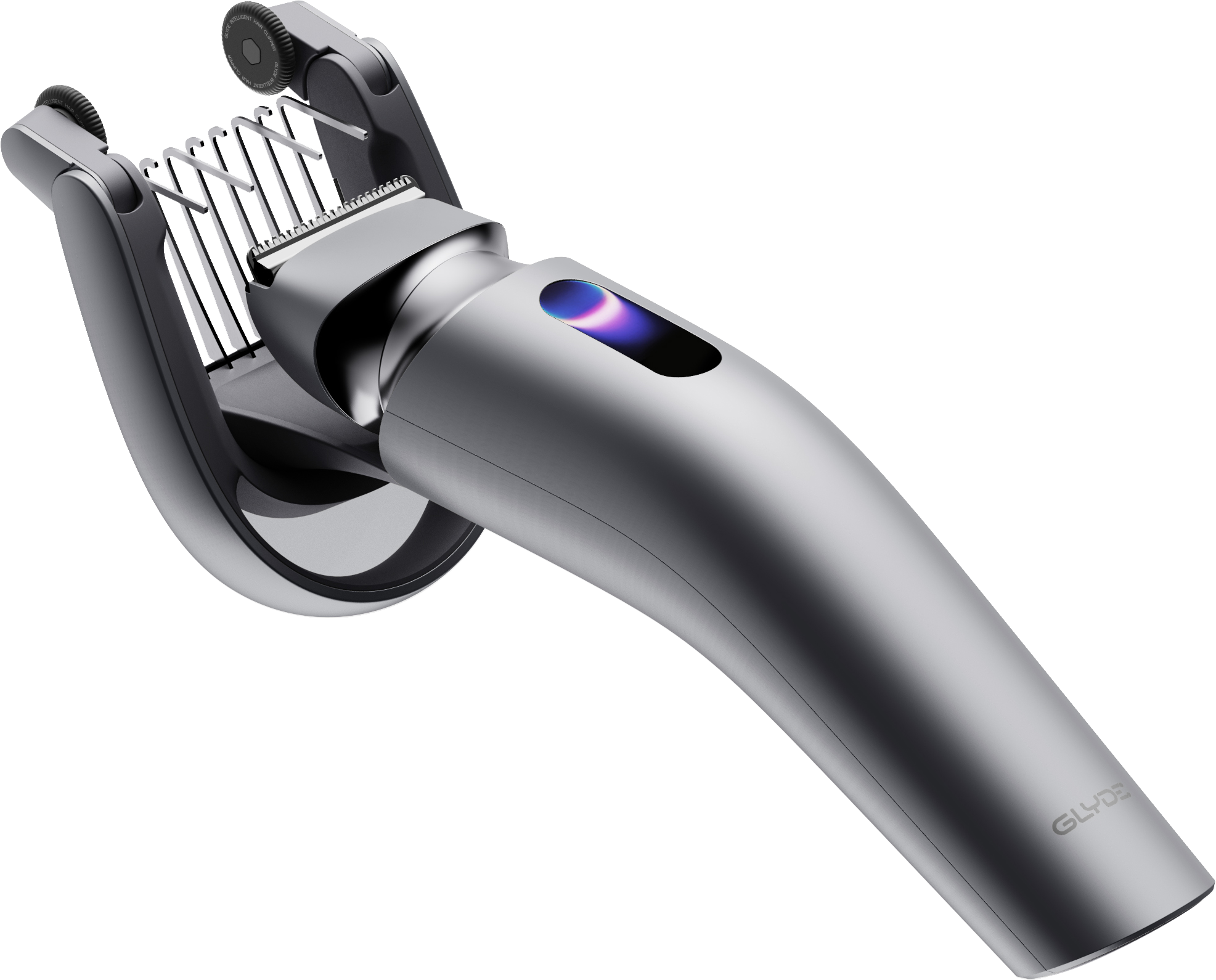GLYDE Auto-Fade Clipper with its adaptive blade extended
